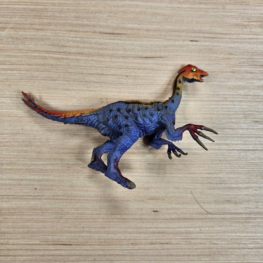 NKOK Therizinosaurus Dinosaur Figure Kids‎ Blue Long Claws Prehistoric Toy